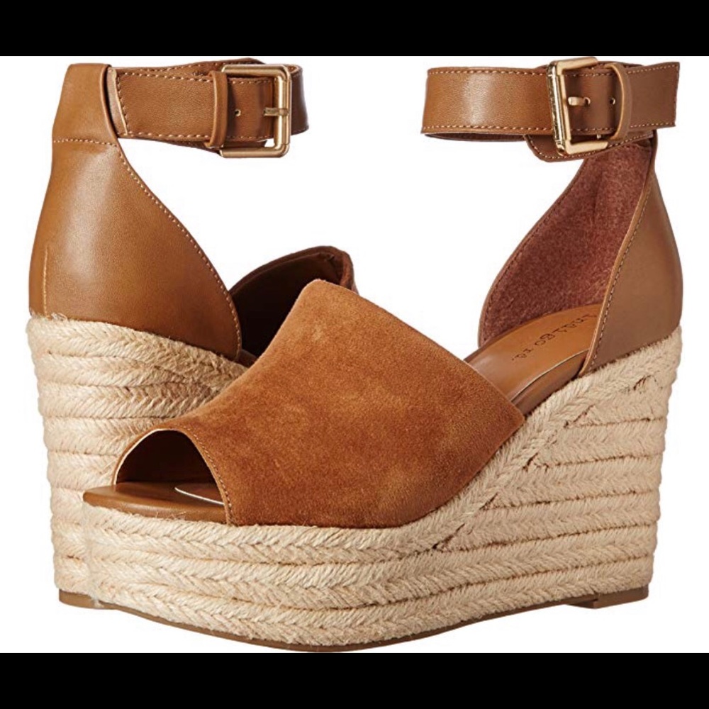 Indigo Rd Airy Wedges Toffee Size 10